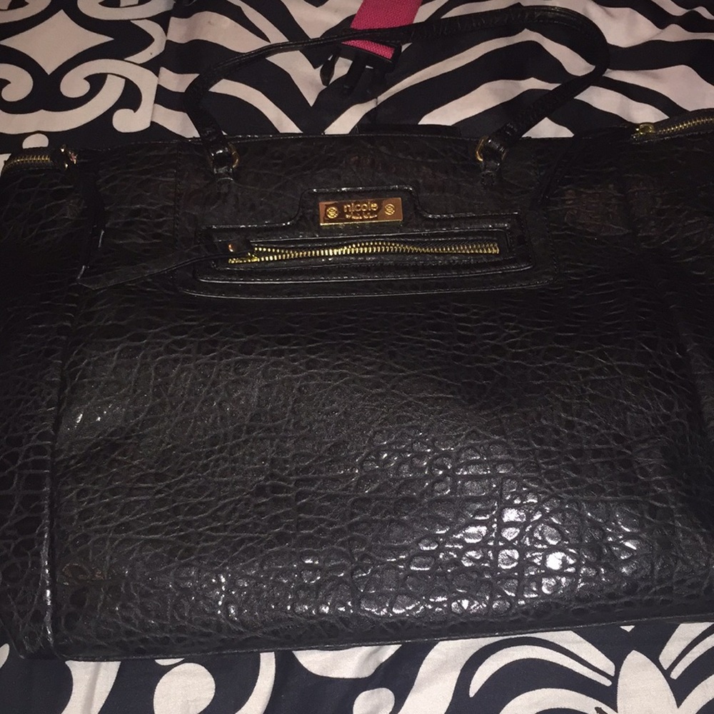 Black Nicole tote